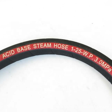 High Quality Wear Resistant Red 3/8 Inch 10mm Smooth Surface Flexible High Pressure Steam Industrial Hot Water Hose